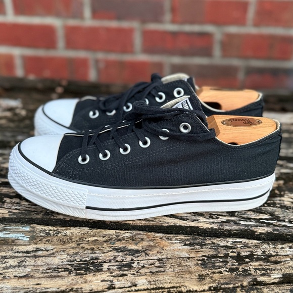 Converse Chuck Taylor All Star Lift Women’s Sz 9.5 Black Sneaker  560250C     T9 - Picture 12 of 13